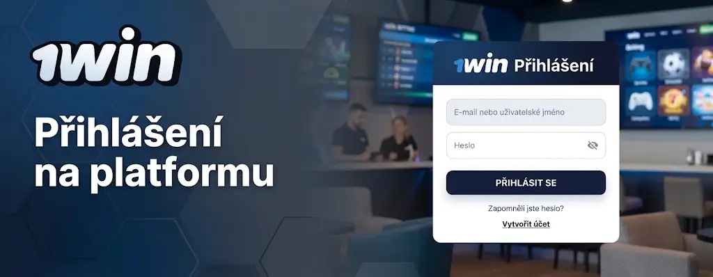 Přihlašovací formulář 1win
